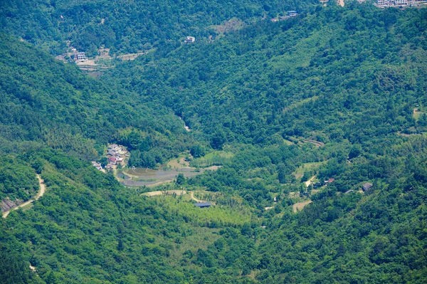 Frühsommerlandschaft Des Dabie Mountain Bodao Peak Malerisches Gebiet Luotian Huanggang — Stockfoto