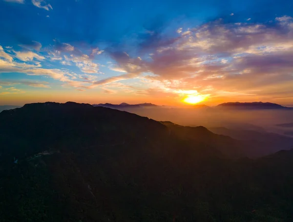 Early Summer Scenery Dabie Mountain Bodao Peak Scenic Area Luotian — Stok Foto