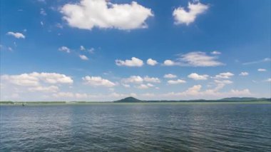 Wuhan şehir simgesi gökyüzü zaman çizgisi manzarası