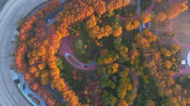 Wuhan, Hubei, Çin sonbahar manzarası