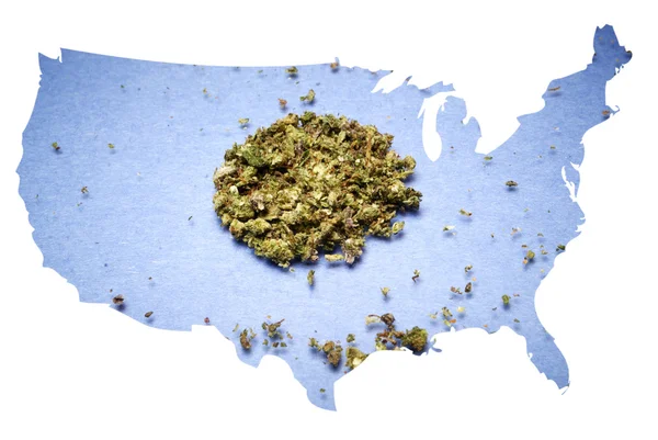 Marihuana w Ameryce — Zdjęcie stockowe