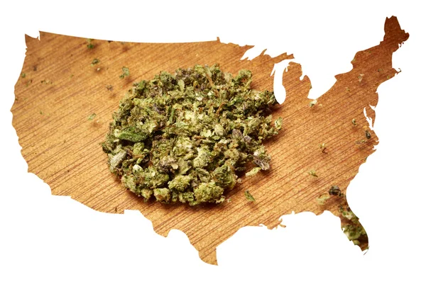 Marijuana legale in America — Foto Stock