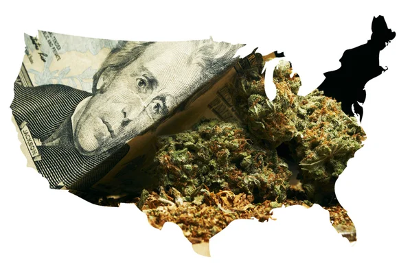 Marijuana legale in America — Foto Stock