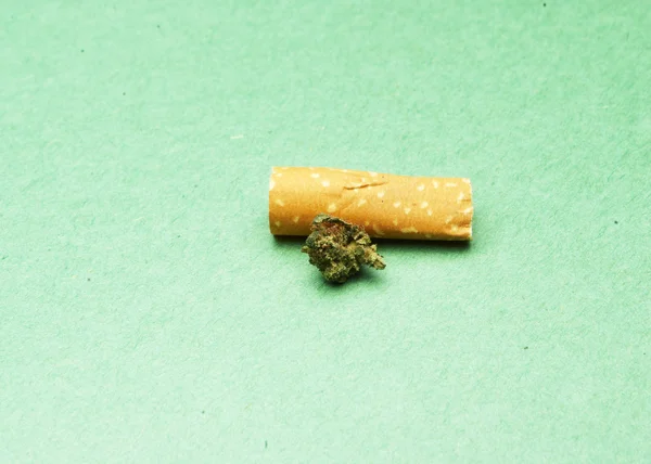 Marihuána-Cannabis- vagy gyomnövény — Stock Fotó