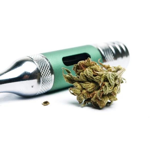 Marijuana Electronic Cigarette, Cannabis E-Cig — Stock Photo, Image