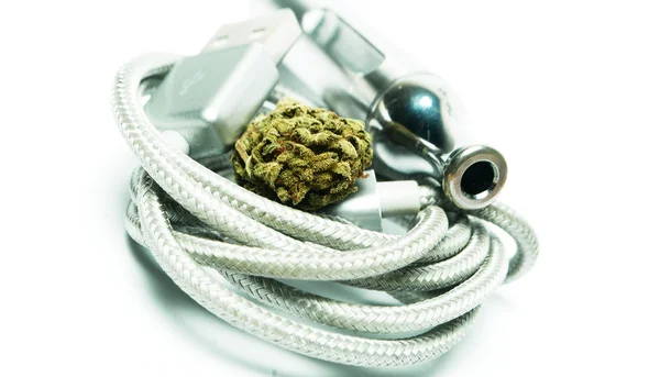 Elektronisk marijuana-cigarett — Stockfoto