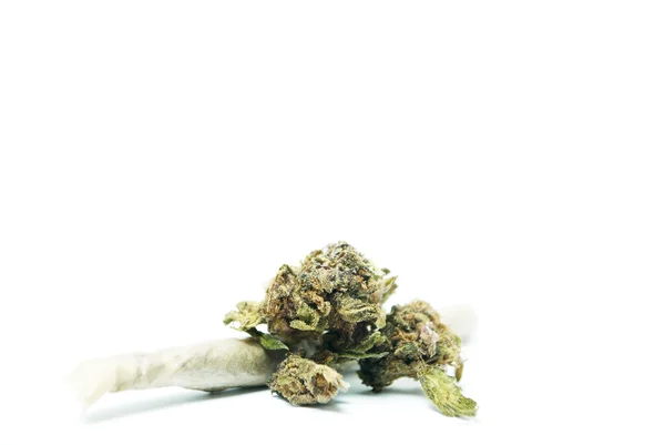 Maconha e Cannabis Buds, maconha e maconha — Fotografia de Stock