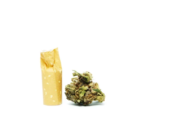 Maconha e Cannabis Buds, maconha e maconha — Fotografia de Stock