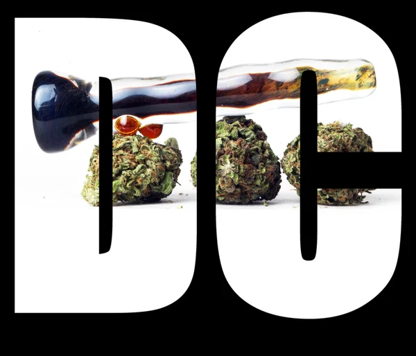 Marijuana, Washington Dc — Stockfoto