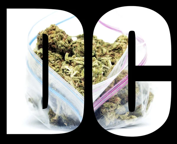 Marijuana, Washington DC — Stock Photo, Image