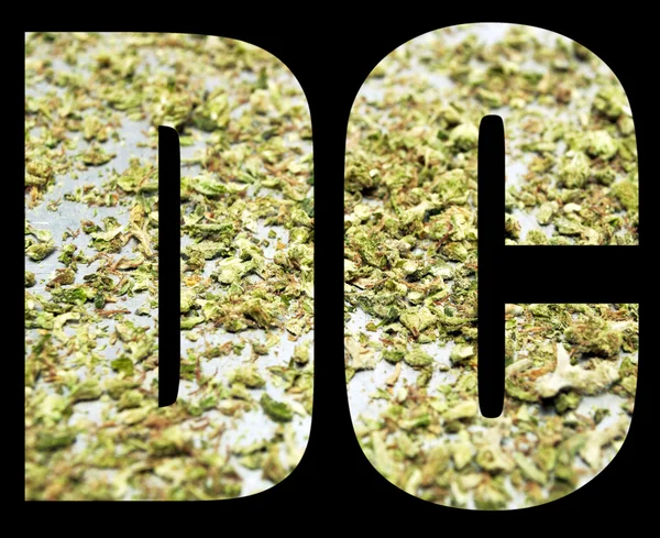 Marihuana, Washington Dc — Stock fotografie