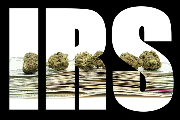 Marijuana skatt, Irs — Stockfoto