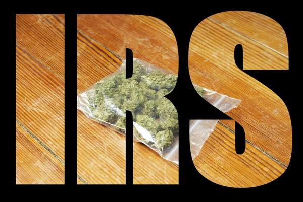 Marihuana fiscaal, Irs — Stockfoto