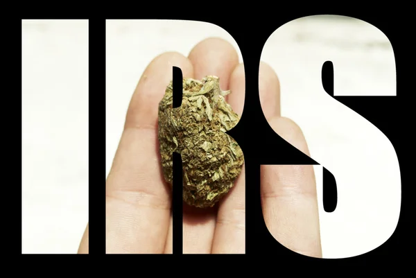 Marihuana fiscaal, Irs — Stockfoto