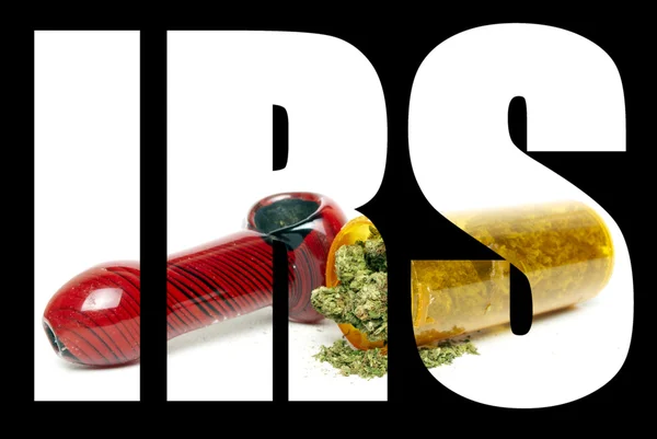 Marihuana podatku, Irs — Zdjęcie stockowe