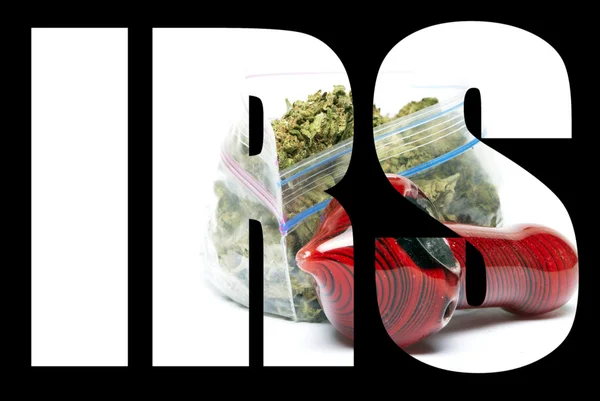 Marijuana skatt, Irs — Stockfoto