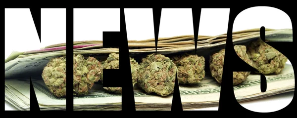 Marijuana nyheter — Stockfoto