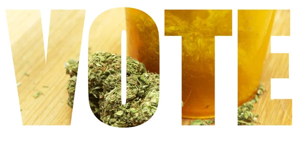Vote sur la marijuana — Photo