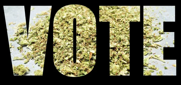 Vote sur la marijuana — Photo