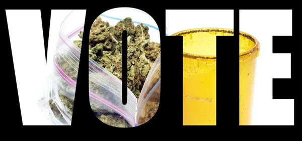 Vote sur la marijuana — Photo