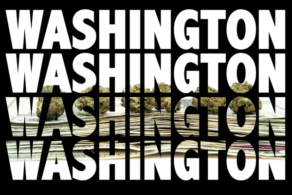 Marihuana washington — Stockfoto