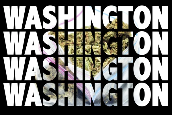 Marijuana Washington — Stockfoto