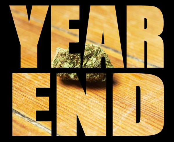 Entreprise de marijuana, fin d'année — Photo
