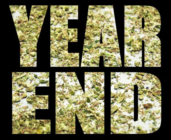 Entreprise de marijuana, fin d'année — Photo