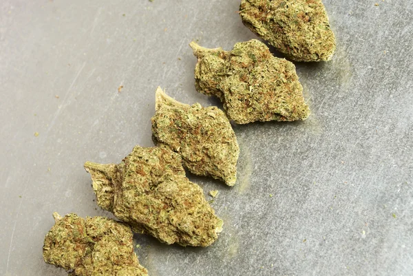 Медицинская марихуана, каннабис — стоковое фото