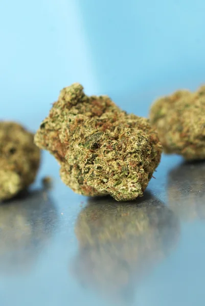 Marihuana medicinal, cogollos de cannabis — Foto de Stock