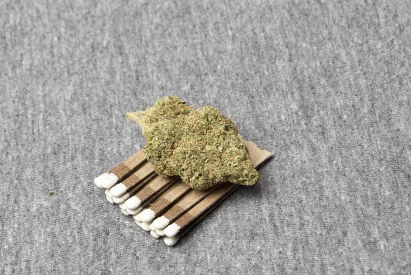 Medicinsk Marijuana, Cannabis knoppar — Stockfoto