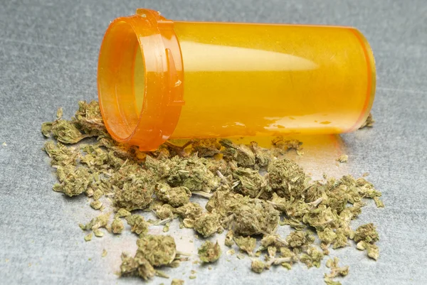 Medicinale marihuana en cannabis — Stockfoto
