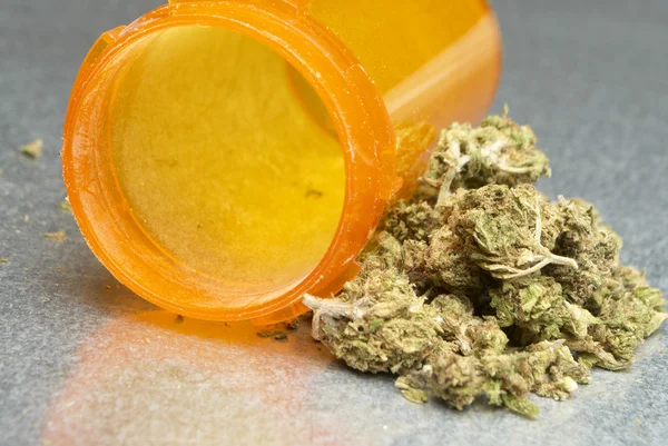 Marijuana medica e cannabis — Foto Stock
