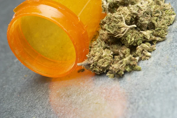 Marijuana medica e cannabis — Foto Stock