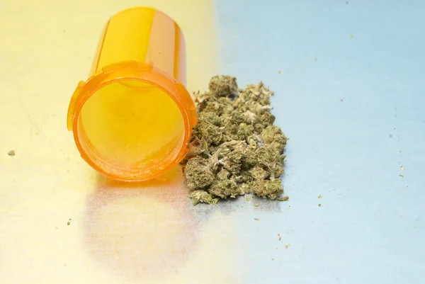 Medicinsk marijuana och cannabis — Stockfoto