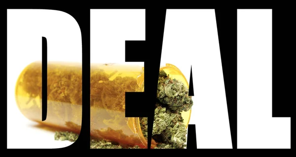 Marijuana Deal — Stock Photo, Image