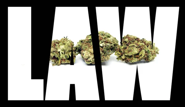 Marijuana Law — Stock Photo, Image