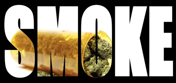 Marijuana Smoke — Stock Photo, Image
