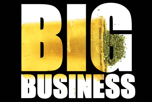 Big Business Marijuana — Stockfoto