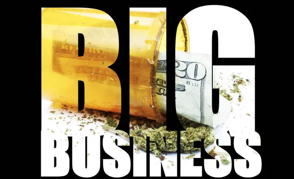 Big Business Marihuana — Stockfoto