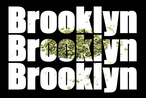 Brookly Nueva York, Marihuana — Foto de Stock