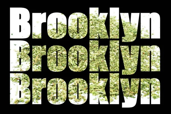 Brookly New York, marihuana — Stockfoto