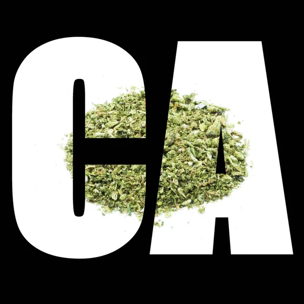 Californie, marijuana et cannabis — Photo