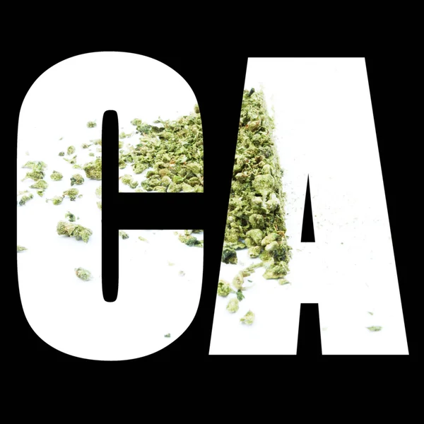 California, Marijuana e Cannabis — Foto Stock