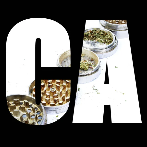 Californië, marihuana en Cannabis — Stockfoto