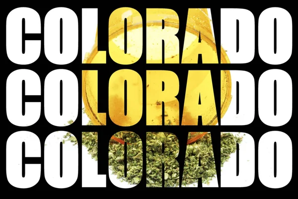 Colorado, Marihuana und Cannabis — Stockfoto