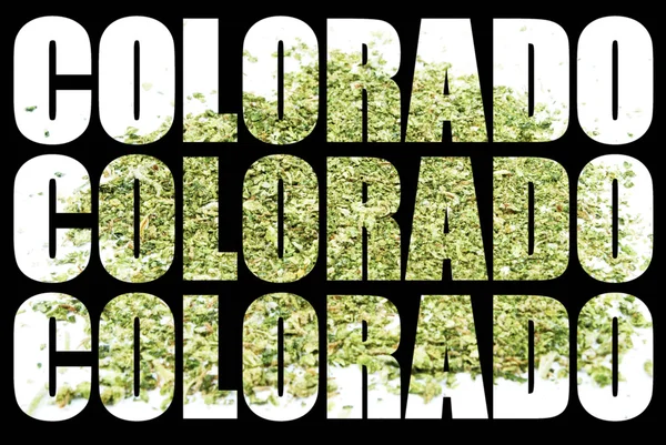 Colorado, Marijuana och Cannabis — Stockfoto