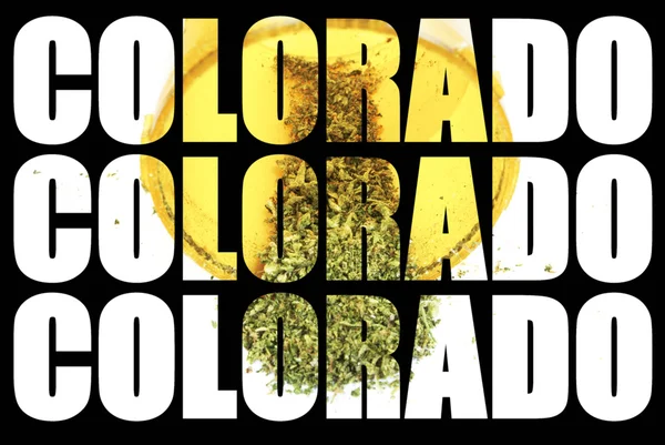 Colorado, Marijuana og Cannabis. – stockfoto