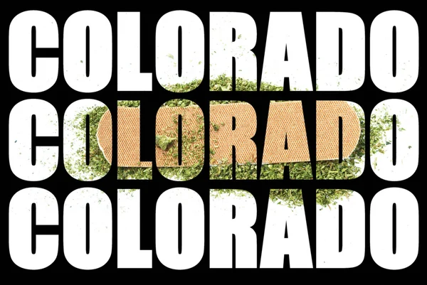 Colorado, marihuany i konopi — Zdjęcie stockowe