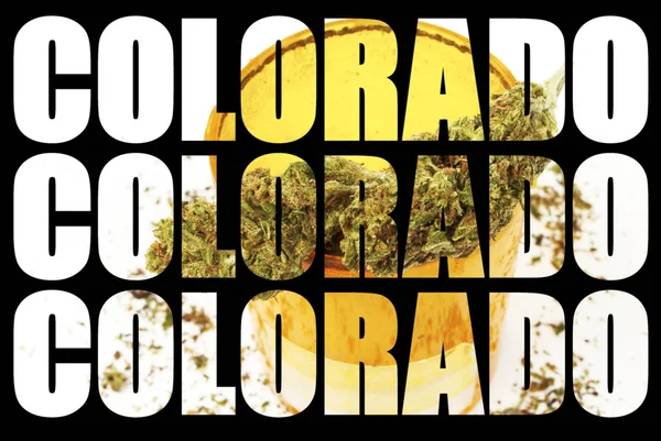 Colorado, Marijuana e Cannabis — Fotografia de Stock